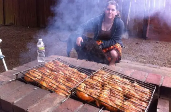 Cristine and Chicken.jpg